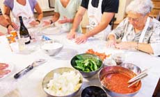 Tuscany Pizza and Gelato Cooking Class in Ancient Cellar