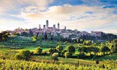 Siena, San Gimignano and Greve in Chianti with Wine Tasting
